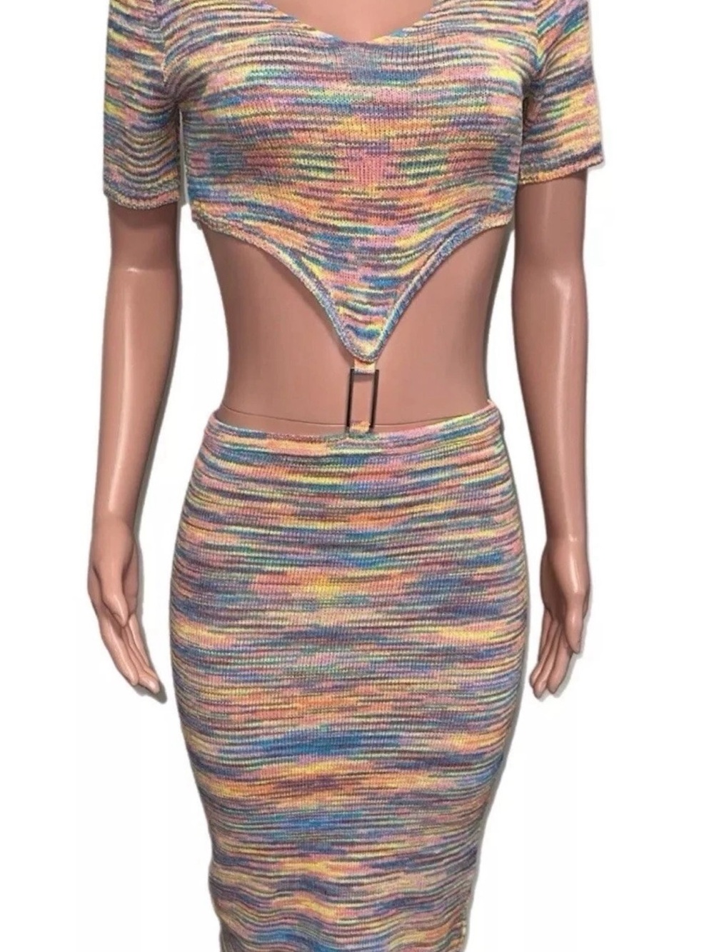 Rehab Multicolor Pastel dress
